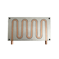 Plaque de dissipateur thermique en aluminium extrudé sur mesure, traitement anodisé, radiateur de refroidissement LED haute puissance