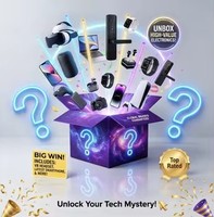 Coffret Mystère Numérique 5 Pièces : Drone, Boîte Surprise Avancée Améliorée, 500 Articles Technologiques de Haute Qualité – Le Cadeau Idéal