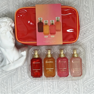 Set de Regalo de Perfume de Lujo para Mujer, Venta al Por Mayor Internacional, 4*10ml, Dos Aromas Modernos, Florales y Frutales de Larga Duración - Product Image 3