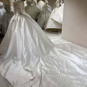 Dw0180 <span class=keywords><strong>Abito</strong></span> <span class=keywords><strong>da</strong></span> Sposa di Lusso a <span class=keywords><strong>Maniche</strong></span> Lunghe <span class=keywords><strong>con</strong></span> Perline e Paillettes, Vestito <span class=keywords><strong>da</strong></span> <span class=keywords><strong>Cerimonia</strong></span> Personalizzato Jancember - Product Image 4