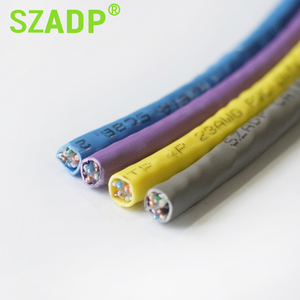 Fábrica China Categoría 5 CAT5e Cobre desnudo UTP FTP <span class=keywords><strong>Cable</strong></span> de red Pure BC Szadp/OEM Marca Cat6 <span class=keywords><strong>Cable</strong></span> <span class=keywords><strong>Precio</strong></span> competitivo - Product Image 2