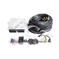 Kit Konversi Gas Otomatis Silinder 568, Sistem Bahan Bakar LPG CNG ECU Elektrik 56Pin Dengan OBD untuk Kendaraan