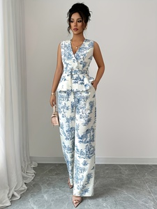 Completo da Donna Casual alla Moda, Tinta Unita, Lungo e Ampio, con Pantaloncini, Set 2 Pezzi, <span class=keywords><strong>Abbigliamento</strong></span> <span class=keywords><strong>Boutique</strong></span> Autunnale, Abbinato, per Commercio all'Ingrosso - Product Image 3