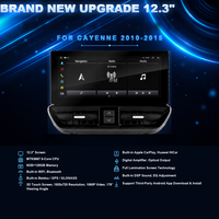 Lecteur multimédia pour voiture Android 13 pour modèles 2010-2015 avec navigation GPS intégrée, CarPlay, Android Auto, montage sur tableau de bord
