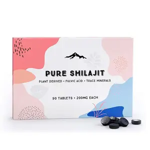 Shilajit Resin Tablets Private Label Pure Shilajit Tablet For Energy Immune