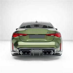 Kit de Carrocería de Fibra de Carbono Seca para BMW G82 M4, Estilo M4 RZ, Difusor Delantero, Alerón, Faldones Laterales, Guardabarros M4 - Product Image 4