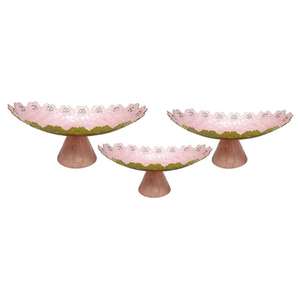 Bol à fruits décoratif fait à la main durable en aluminium métal décor à la maison accessoires de table vaisselle multi-usage disponible en gros - Product Image 1