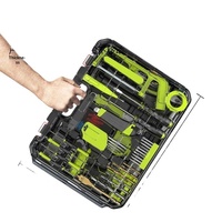 Ensemble complet de perceuse à main et boîte à outils, kit d'outils domestiques alimenté par batterie au lithium, tournevis électrique pour réparation de matériel, Chine