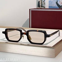 JMM ASTAIRE 45-22-146 Lunettes de soleil pour hommes et femmes de qualité supérieure, lunettes de soleil de créateur, style punk classique, luxe UV400 avec boîte