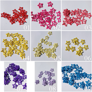 <span class=keywords><strong>PL</strong></span> Y2K Cute Star Design Hairgrips Multicolor Little BB Snap Accesorios para el cabello Adorable Hair Clip para niñas y mujeres - Product Image 5