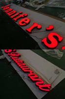 En gros, lettres en aluminium lumineuses néon 3D à éclairage frontal, étanches, pour signalétique extérieure de bâtiments, alimentation CA, pour les constructeurs automobiles