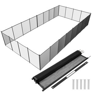 Barrière de sécurité pour enfants de 4 pieds de haut, clôture de <span class=keywords><strong>piscine</strong></span> en maille amovible avec poteaux en aluminium pour piscines, matériau PE, clôture de sécurité pour <span class=keywords><strong>piscine</strong></span> - Product Image 1