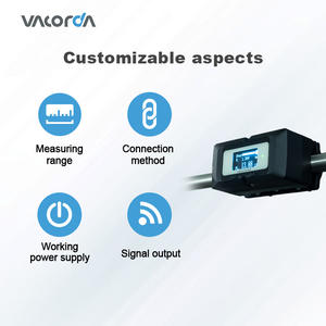 Medidor de Energía/BTU de Agua de Aleación de Aluminio OEM con Modbus RS485 de 4-20 mA, Sensor de Temperatura PT1000 Integrado, Medidor de Flujo Ultrasónico de 1000 L/m - Product Image 5