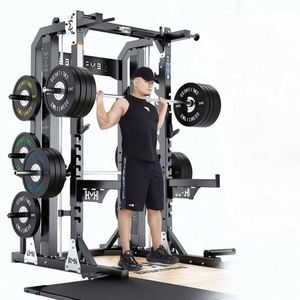 Gimnasio en casa Smith Machine Multifunzione Máquina de fuerza Fitness Three Palestra Máquina de ejercicio - Product Image 5