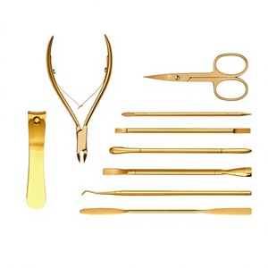 Expert Cuticle Grooming <b>Set</b> High Precision Stainless Steel Cuticle Nippers Scissors for Finger Nails Precise Trimming Shaping - Product Image 1