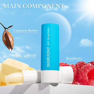 Bálsamo labial hidratante con protección <span class=keywords><strong>solar</strong></span> SPF 30 con logotipo personalizado, bálsamo labial orgánico brillante en tubo - Product Image 6