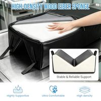 Coussin de positionnement pour échographie vétérinaire, immobilisateur pour radiographie, positionneur en mousse en V pour imagerie canine et féline, housse en PU lavable