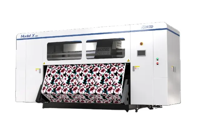 직물 대형 프린터 열 전달 기계 용 브랜드 Atexco 산업용 디지털 완전 승화 섬유 인쇄 기계
