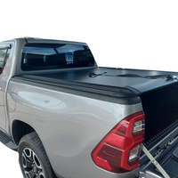 Couverture de benne rétractable électrique en alliage d'aluminium avec verrouillage pour Toyota Ranger et camionnettes 2005-2024