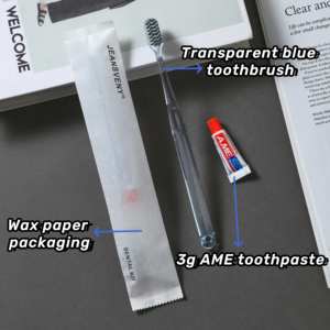 Kit Dentale Economico per Hotel, Spazzolino Usa e Getta Personalizzato, Set per Cura Dentale con Confezione Ecologica - Product Image 2