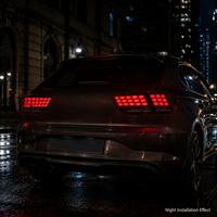 Feux arrière à LED BK pour Mercedes Classe E W212 E260, design écailles de dragon OLED, clignotants séquentiels, Plug & Play