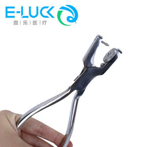 Alat Manual Stainless Steel, dapat digunakan kembali karet gigi Dam meninju <span class=keywords><strong>Forceps</strong></span> klip jenis alat untuk penggunaan restoratif gigi - Product Image 3