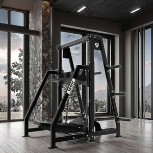 Machine de presse à jambes verticale en acier inoxydable de qualité commerciale pour salle de sport avec logo personnalisé pour la <span class=keywords><strong>musculation</strong></span> et les exercices de squat - Product Image 1