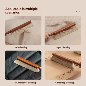 Brosse de nettoyage domestique en laine douce pour chambre à coucher, grande et petite, pour dépoussiérer les canapés et tapis, et nettoyer les lits - Product Image 5