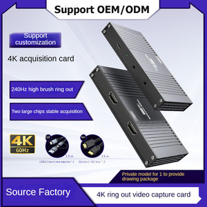 New 4K 60Hz Live <span class=keywords><strong>Streaming</strong></span> Video <span class=keywords><strong>Capture</strong></span> <span class=keywords><strong>Card</strong></span> 240Hz HDR USB HD đầu ra vật liệu kim loại mic tính năng cho âm thanh video phụ kiện - Product Image 6