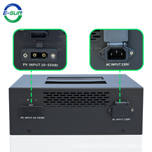 อินเวอร์เตอร์พลังงานแสงอาทิตย์ E-Sun แบบ Pure Sine Wave สำหรับระบบออฟกริด แปลงไฟ DC เป็น AC แบบเอาต์พุตเดี่ยว สำหรับใช้ในบ้าน - Product Image 4