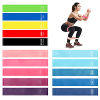 NQ SPORTS - Juego de Bandas de Resistencia al Por Mayor con Logotipo Personalizado, Bandas de Ejercicio de Látex 100% Natural para Yoga y Fisioterapia