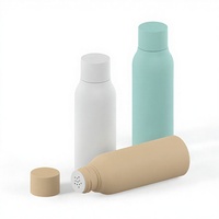 Bouteille d'emballage cosmétique biodégradable Choebe, douce au toucher, en HDPE, pour lotion corporelle et shampoing, avec pompe pulvérisatrice