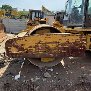 Second Hand American Brand CAT CS683E Vibratory <b>Road</b> <b>Roller</b> Compactor Good Working Condition For <b>Road</b> Construction In Stock - Product Image 4