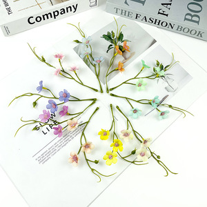 Mini accessoires pour cheveux en forme de marguerite, 18 cm, arrangement de fleurs simulées, fournitures de bricolage pour la photographie de mariage et la décoration intérieure - Product Image 3
