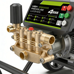 Potente Limpiador de Alta Presión de 220V y 2.5KW, 100 bar, 1450 PSI, 16 LPM, Portátil, Comercial, para Lavado de Autos, de Acero Inoxidable - Product Image 3