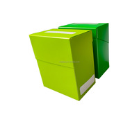 Boîte de jeu en plastique pour jeux de cartes à collectionner pour MTG FOW Yugioh peut contenir 80 +/100 + cartes de jeu