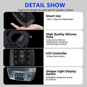 Masajeador de pies de 6 cámaras eléctrico secuencial con compresión de aire para circulación y relajación de recuperación deportiva-Boot Companion - Product Image 4
