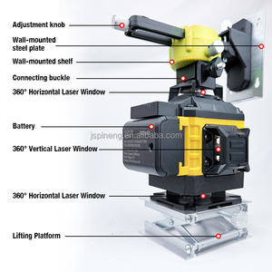 Nivel Láser Verde de Alta Precisión, Autonivelante, 4D, 16 Líneas, 520nm, con Batería de Iones de Litio, Herramienta Eléctrica Industrial para Bricolaje - Product Image 4
