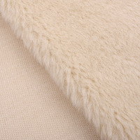 Tissu en fausse fourrure bouclée 100 % laine 900 g/m² pour manteau et veste d'hiver, prêt à expédier