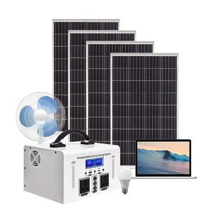 สถานีพลังงานแสงอาทิตย์คุณภาพสูง แบตเตอรี่ลิเธียม 220v 110v แบบเปลี่ยนได้ กำลังไฟ 500w 800w 1200w 1600w 2000w - Product Image 2