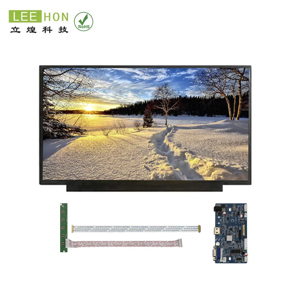 EV133FHM-N40 yüksek çözünürlüklü eDP arayüzü 13 "TFT LCD ekran 13.3 inç 1920x1080 BOE LCD tam görüş açısı IPS paneli