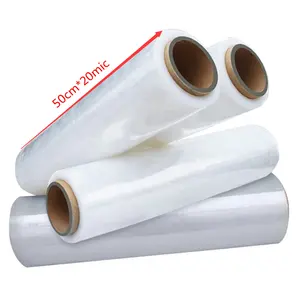 Dongguan Supplier Hand Verwenden Sie Handbuch Kunststoff Perforierte Haube Schrumpf folie Stretch folie Wrap