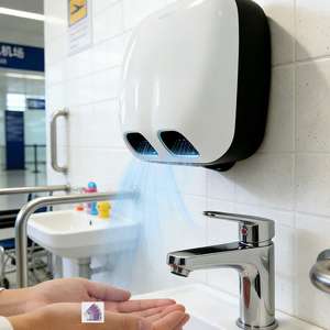 Secador <span class=keywords><strong>de</strong></span> Manos <span class=keywords><strong>de</strong></span> Alto Rendimiento y Larga Duración, Secado Rápido, Mini Secador <span class=keywords><strong>de</strong></span> Manos, Secador <span class=keywords><strong>de</strong></span> Manos para Hoteles y Aeropuertos - Product Image 1