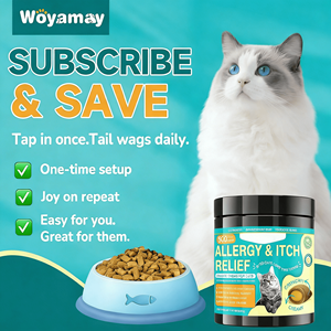 Complément à mâcher souple pour chats, OEM/ODM, pour les problèmes cutanés allergiques et les démangeaisons chez les félins, soutien immunitaire premium pour la santé de la peau et du pelage - Product Image 4