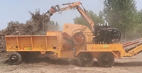 Broyeur multifonctionnel pour copeaux de bois, déchiqueteuse forestière, machine à broyer le bois pour la production de sciure # Broyeur de bois # Broyeur à bois
