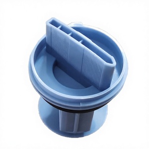 Filtre de pompe de vidange bleu-gris 00647920, emballage individuel en sac en nylon pour pièces de <span class=keywords><strong>lave</strong></span>-<span class=keywords><strong>linge</strong></span> Bosch <span class=keywords><strong>Siemens</strong></span> - Product Image 1