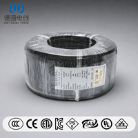 Kabel Daya Karet HPN 300V 105 Tembaga Terpilin 12-18 AWG 2/3 Inti Fleksibel