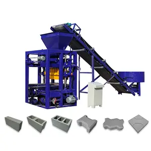 QT4-26 Simple operation and high efficiency hollow brick block machines for agent