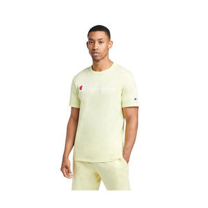 Chemises et T-shirts de sport pour hommes For Script, couleur Lemon Glacier |   100% authentique Fabriqué en Chine Modèle MSS-GT19Y08254AZPC - Product Image 1