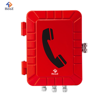 Téléphone souterrain pour mines, interphone de tunnel, intrinsèquement sûr, téléphone IP, Atex, anti-explosion, point d'appel